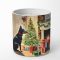 Australian Kelpie Cozy Christmas Decorative Soy Candle Nature Soy Wax Essential Oil Home Decor Ideal for Bedroom Kitchen Bath Office Gift, 10 oz