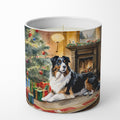 Australian Shepherd Cozy Christmas Decorative Soy Candle Nature Soy Wax Essential Oil Home Decor Ideal for Bedroom Kitchen Bath Office Gift, 10 oz