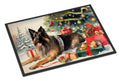 Belgian Tervuren Cozy Christmas Doormat Indoor Outdoor 24H X 36W Front Door Mat Rugs for Entryway, Non Slip Washable Low Pile,