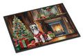 Chinese Crested Cozy Christmas Doormat Indoor Outdoor 24H X 36W Front Door Mat Rugs for Entryway, Non Slip Washable Low Pile,