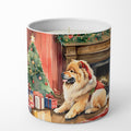 Chow Chow Cozy Christmas Decorative Soy Candle Nature Soy Wax Essential Oil Home Decor Ideal for Bedroom Kitchen Bath Office Gift, 10 oz