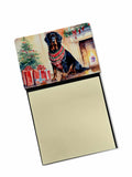 Gordon Setter Cozy Christmas Watercolor Sticky Note Holder Refillable Dispenser Desk Accessory 3x3 Pad Gift
