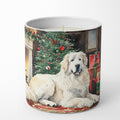 Great Pyrenees Cozy Christmas Decorative Soy Candle Nature Soy Wax Essential Oil Home Decor Ideal for Bedroom Kitchen Bath Office Gift, 10 oz