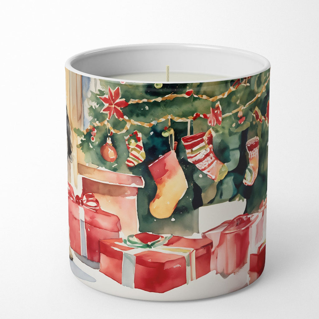 Havanese Cozy Christmas Decorative Soy Candle Nature Soy Wax Essential Oil Home Decor Ideal for Bedroom Kitchen Bath Office Gift, 10 oz