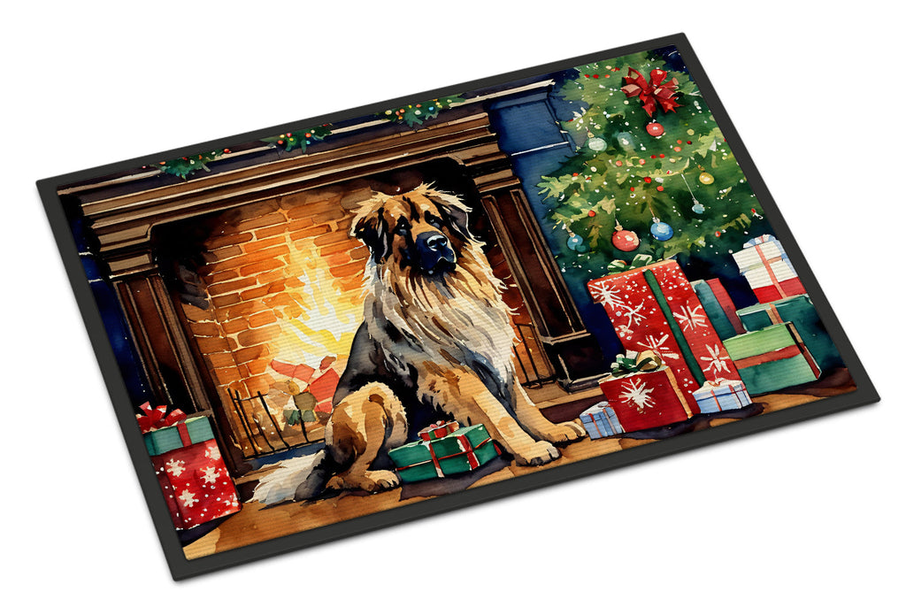 Leonberger Cozy Christmas Doormat Indoor Outdoor 18H X 27W Front Door Mat Rugs for Entryway, Non Slip Washable