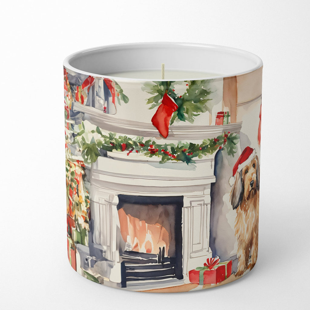 Otterhound Cozy Christmas Decorative Soy Candle Nature Soy Wax Essential Oil Home Decor Ideal for Bedroom Kitchen Bath Office Gift, 10 oz