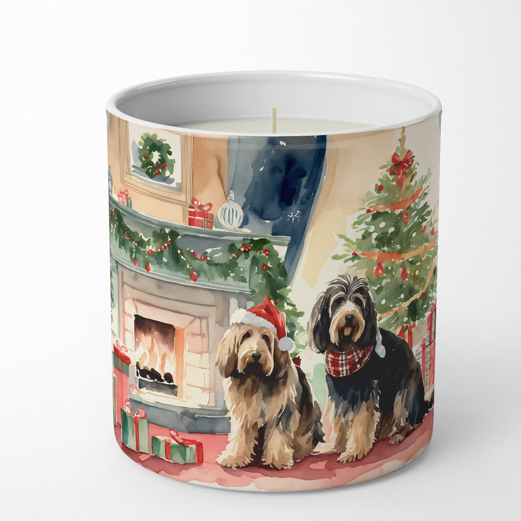 Otterhound Cozy Christmas Decorative Soy Candle Nature Soy Wax Essential Oil Home Decor Ideal for Bedroom Kitchen Bath Office Gift, 10 oz