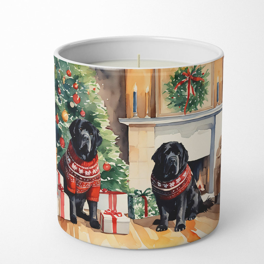 Tibetan Mastiff Cozy Christmas Decorative Soy Candle Nature Soy Wax Essential Oil Home Decor Ideal for Bedroom Kitchen Bath Office Gift, 10 oz