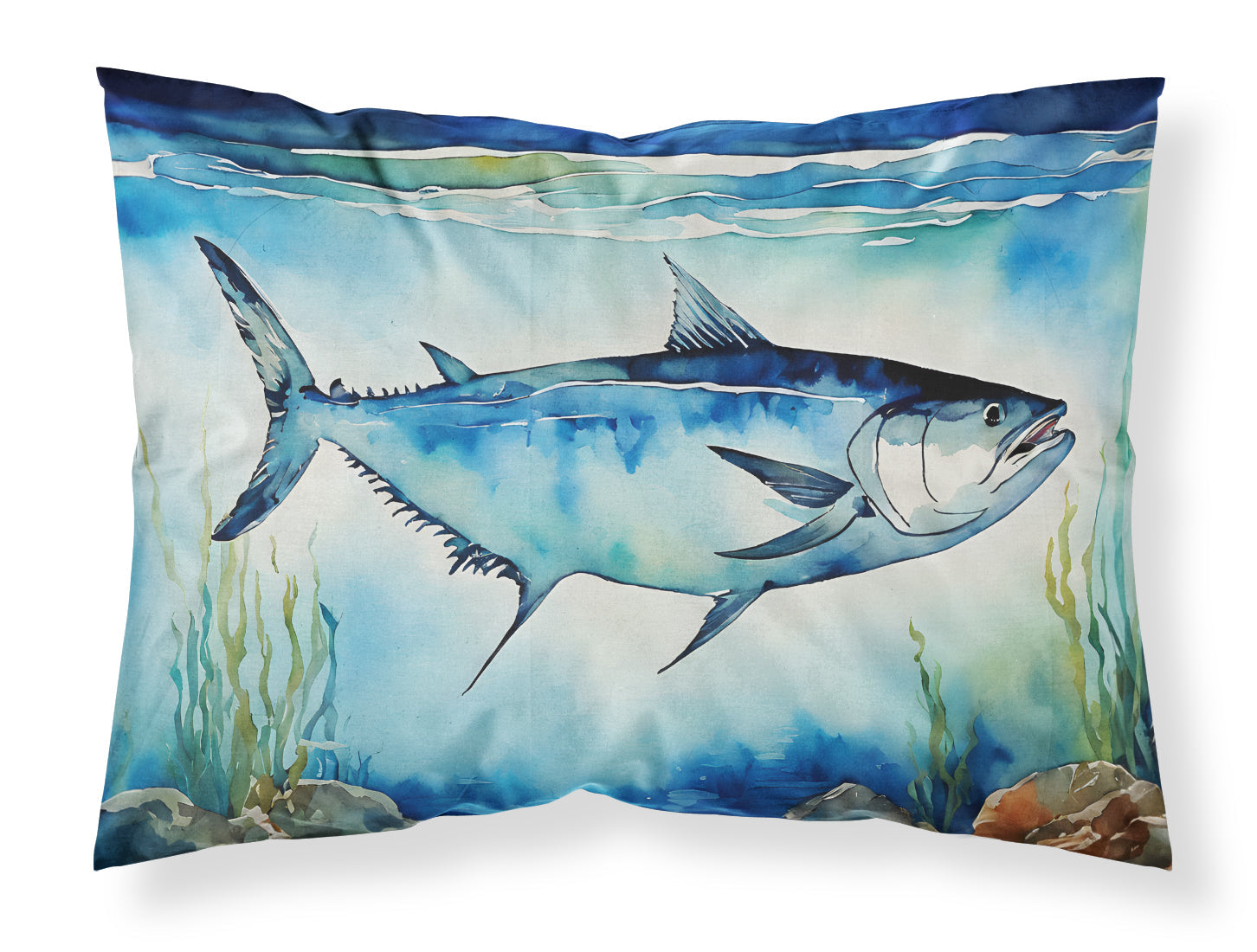 Bluefin Tuna Standard Pillowcase Lightweight Super Soft Easy Care Decorative Artwork Pillowcase, Standard