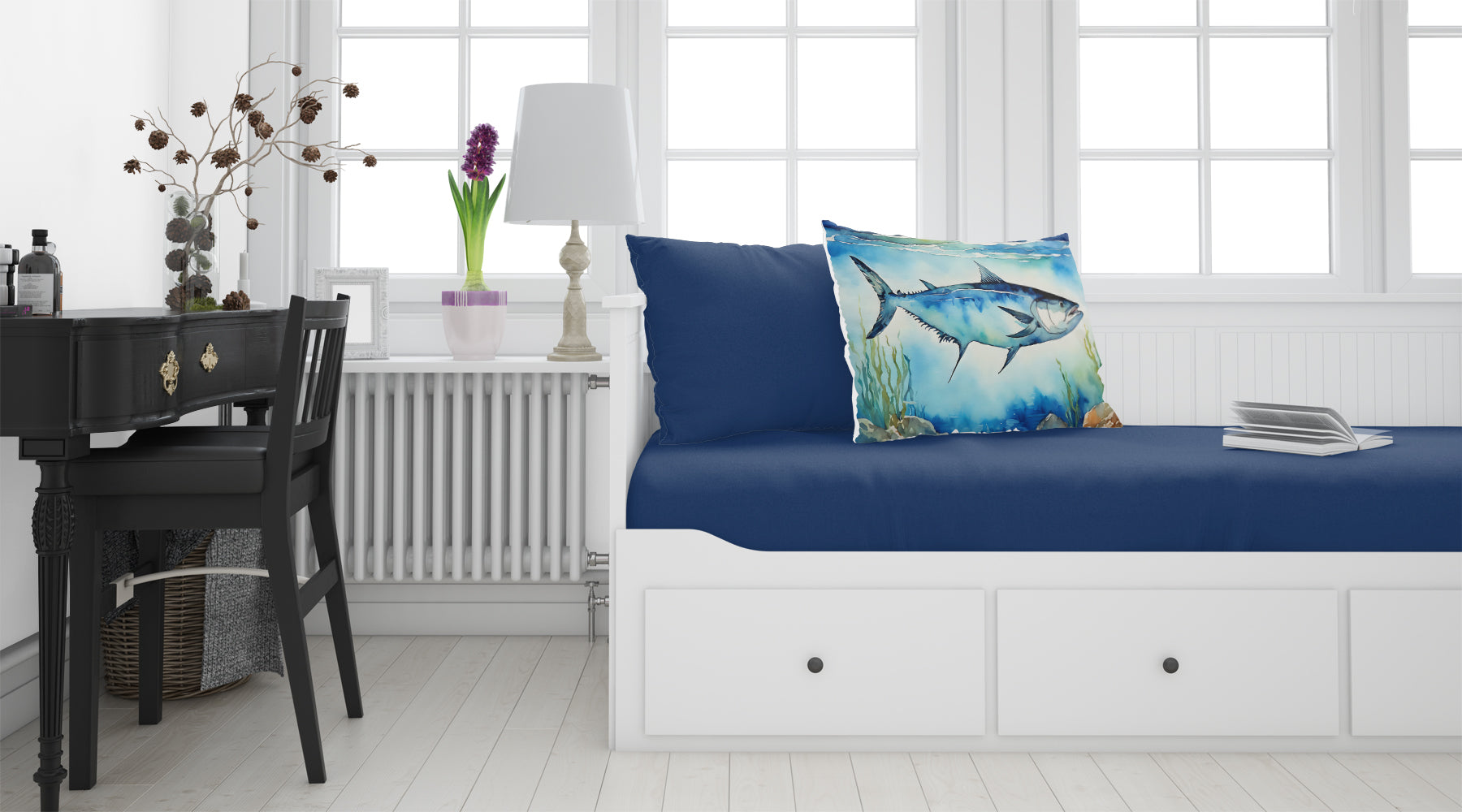 Bluefin Tuna Standard Pillowcase Lightweight Super Soft Easy Care Decorative Artwork Pillowcase, Standard