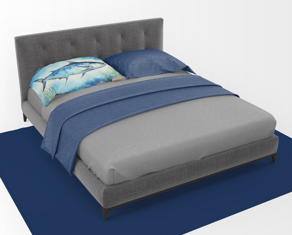 Bluefin Tuna Standard Pillowcase Lightweight Super Soft Easy Care Decorative Artwork Pillowcase, Standard