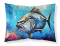 Bluefin Tuna Standard Pillowcase Lightweight Super Soft Easy Care Decorative Artwork Pillowcase, Standard