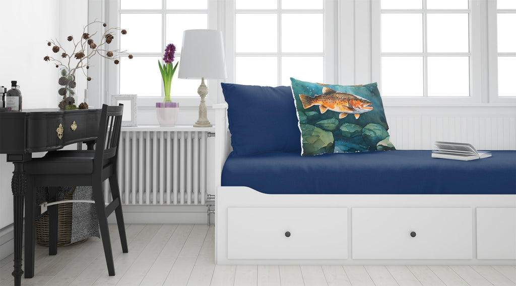 Brown Trout Standard Pillowcase Lightweight Super Soft Easy Care Decorative Artwork Pillowcase, Standard