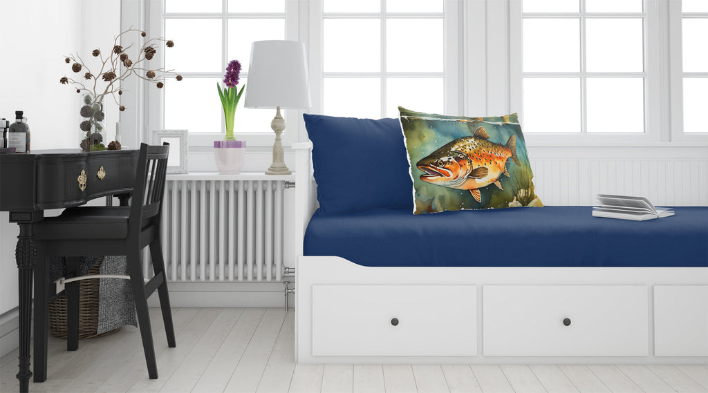 Brown Trout Standard Pillowcase Lightweight Super Soft Easy Care Decorative Artwork Pillowcase, Standard