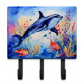 Dolphin Leash or Key Holder Wall Hooks, Coat Rack Wall Mount, for Hanging Keys, Towels, Aprons, Leashes