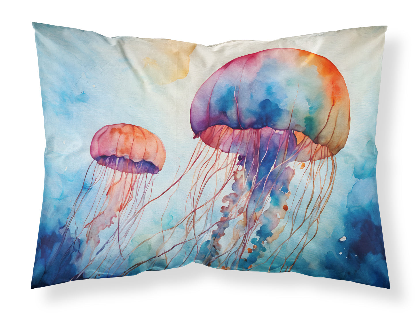 Jellyfish Standard Pillowcase Lightweight Super Soft Easy Care Decorative Artwork Pillowcase, Standard