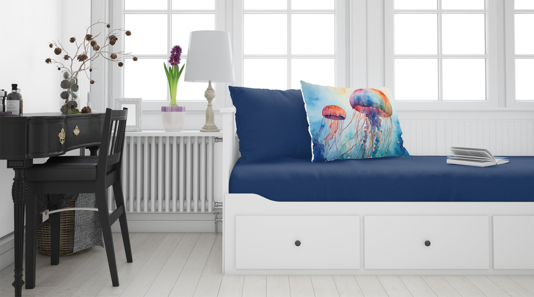 Jellyfish Standard Pillowcase Lightweight Super Soft Easy Care Decorative Artwork Pillowcase, Standard