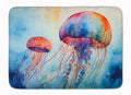 Jellyfish Memory Foam Kitchen Mat Machine Washable Anti-Fatigue Cushion Comfort Bath or Kitchen Rug