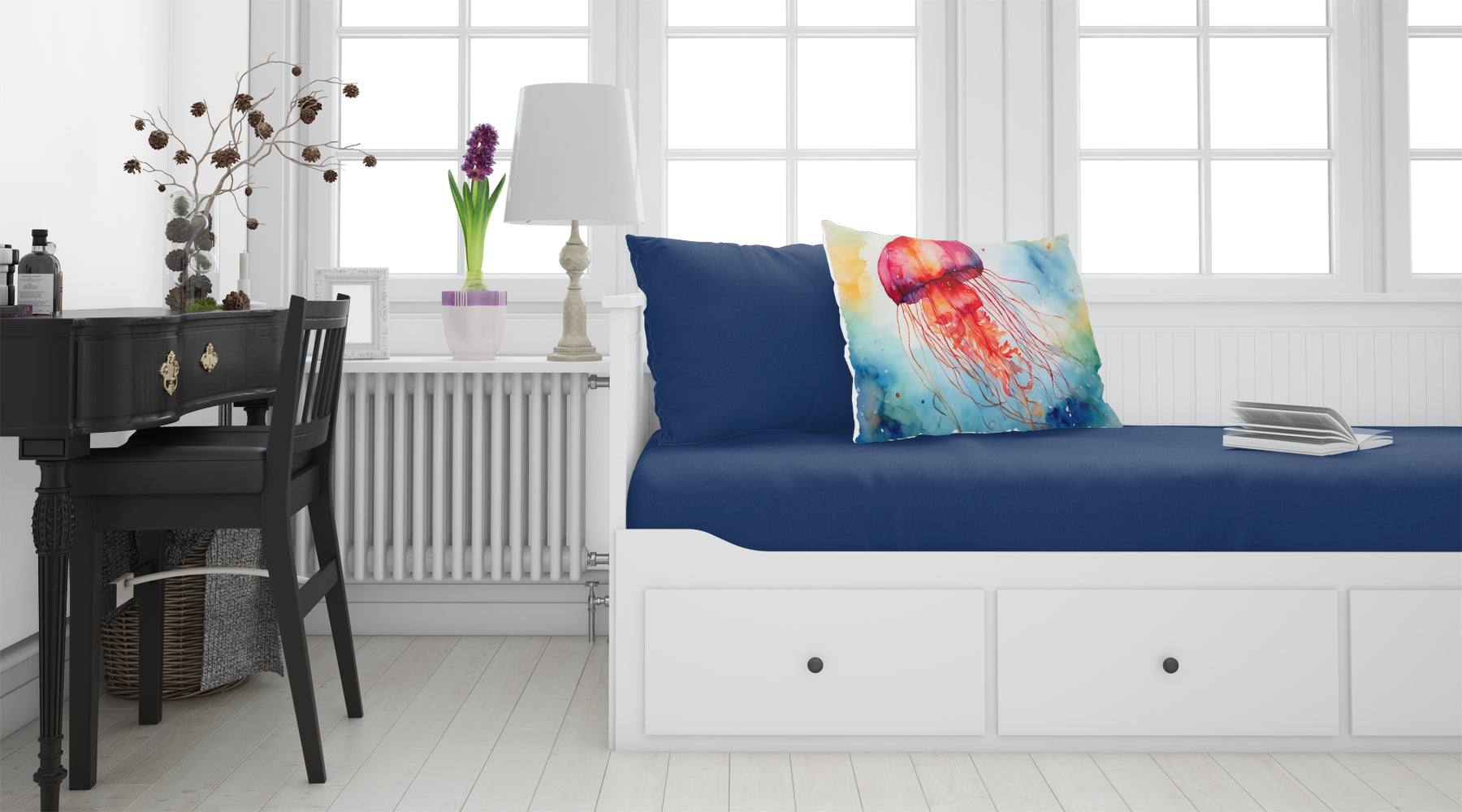 Jellyfish Standard Pillowcase Lightweight Super Soft Easy Care Decorative Artwork Pillowcase, Standard