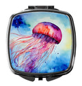 Jellyfish Compact Mirror Decorative Travel Makeup Mirror for Women Girls Gifts Pocket Makeup Mirror Folding Handheld