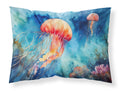 Jellyfish Standard Pillowcase Lightweight Super Soft Easy Care Decorative Artwork Pillowcase, Standard