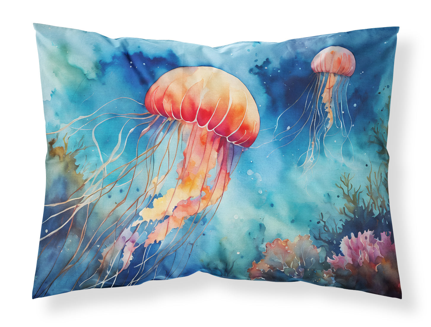 Jellyfish Standard Pillowcase Lightweight Super Soft Easy Care Decorative Artwork Pillowcase, Standard