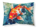 Koi Fish Standard Pillowcase Lightweight Super Soft Easy Care Decorative Artwork Pillowcase, Standard