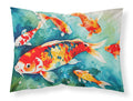 Koi Fish Standard Pillowcase Lightweight Super Soft Easy Care Decorative Artwork Pillowcase, Standard