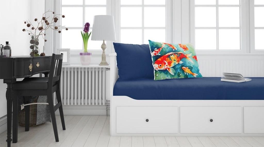 Koi Fish Standard Pillowcase Lightweight Super Soft Easy Care Decorative Artwork Pillowcase, Standard