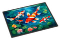 Koi Fish Doormat Indoor Outdoor 18H X 27W Front Door Mat Rugs for Entryway, Non Slip Washable