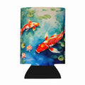 Koi Fish Can or Bottle Hugger Cooler Sleeve for Standard 12 oz Cans, Insulated Foam Beer & Soda Can Hugger Reusable