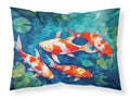 Koi Fish Standard Pillowcase Lightweight Super Soft Easy Care Decorative Artwork Pillowcase, Standard