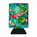 Koi Fish Can or Bottle Hugger Cooler Sleeve for Standard 12 oz Cans, Insulated Foam Beer & Soda Can Hugger Reusable