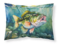 Largemouth Bass Standard Pillowcase Lightweight Super Soft Easy Care Decorative Artwork Pillowcase, Standard