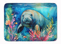 Manatee Memory Foam Kitchen Mat Machine Washable Anti-Fatigue Cushion Comfort Bath or Kitchen Rug