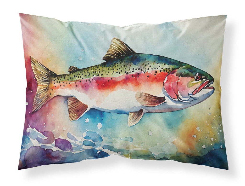 Rainbow Trout Standard Pillowcase Lightweight Super Soft Easy Care Decorative Artwork Pillowcase, Standard