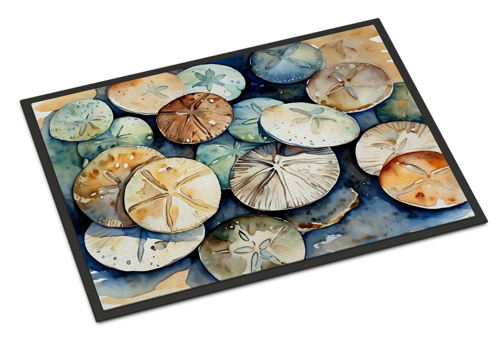 Sand Dollars Doormat Indoor Outdoor 18H X 27W Front Door Mat Rugs for Entryway, Non Slip Washable
