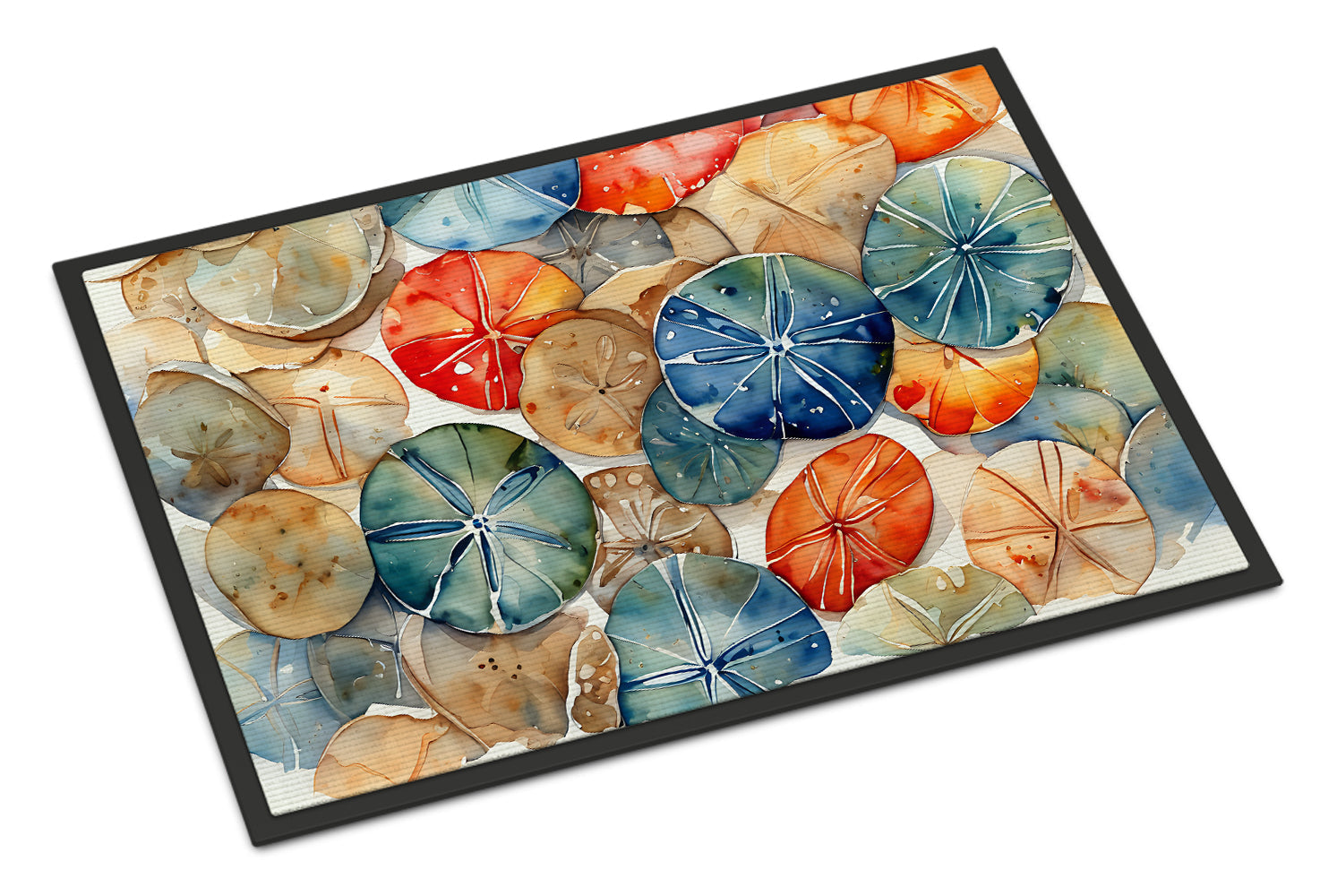 Sand Dollars Doormat Indoor Outdoor 18H X 27W Front Door Mat Rugs for Entryway, Non Slip Washable
