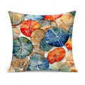 Sand Dollars Decorative Throw Pillow 14x14 Indoor Outdoor Accent Cushion, Fabric Cover with Insert for Sofa, Bed, Porch & Living Room