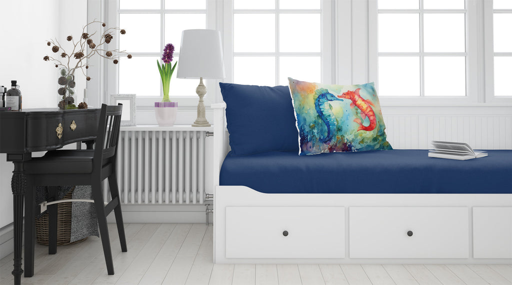 Seahorses Standard Pillowcase Lightweight Super Soft Easy Care Decorative Artwork Pillowcase, Standard