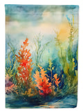 Seaweed House Flag 28x40 Porch Sleeve Pole Decorative Outside Yard Banner Artwork Wall Hanging, Polyester