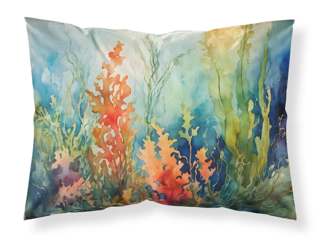 Seaweed Standard Pillowcase Lightweight Super Soft Easy Care Decorative Artwork Pillowcase, Standard