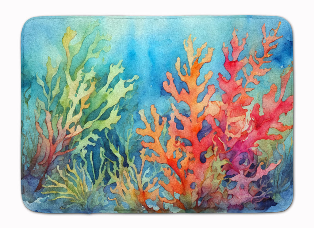 Seaweed Memory Foam Kitchen Mat Machine Washable Anti-Fatigue Cushion Comfort Bath or Kitchen Rug