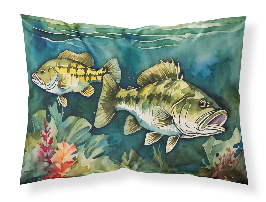 Smallmouth Bass Standard Pillowcase Lightweight Super Soft Easy Care Decorative Artwork Pillowcase, Standard