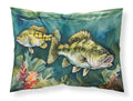 Smallmouth Bass Standard Pillowcase Lightweight Super Soft Easy Care Decorative Artwork Pillowcase, Standard