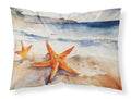 Starfish Standard Pillowcase Lightweight Super Soft Easy Care Decorative Artwork Pillowcase, Standard