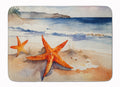 Starfish Memory Foam Kitchen Mat Machine Washable Anti-Fatigue Cushion Comfort Bath or Kitchen Rug