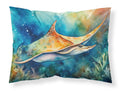 Sting Ray Standard Pillowcase Lightweight Super Soft Easy Care Decorative Artwork Pillowcase, Standard