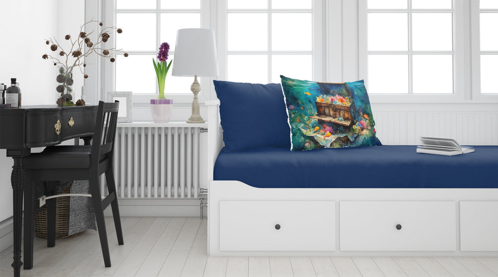 Treasure Chest Standard Pillowcase Lightweight Super Soft Easy Care Decorative Artwork Pillowcase, Standard