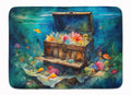 Treasure Chest Memory Foam Kitchen Mat Machine Washable Anti-Fatigue Cushion Comfort Bath or Kitchen Rug